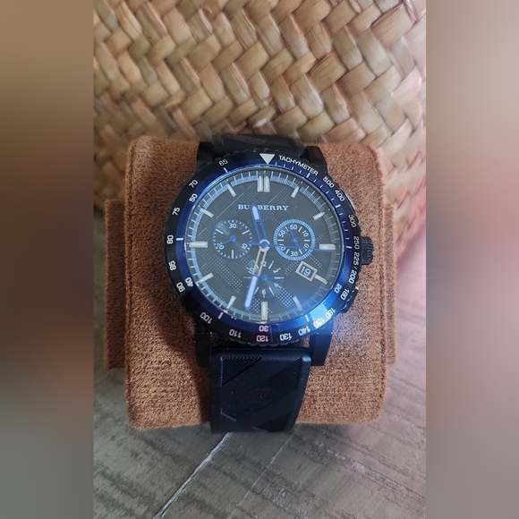 Burberry Black Chronograph Watch
